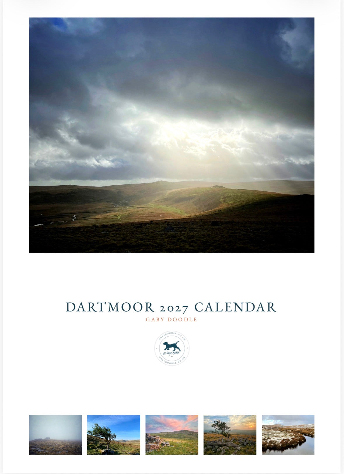 Dartmoor Calendar 2027 - A3 or A5