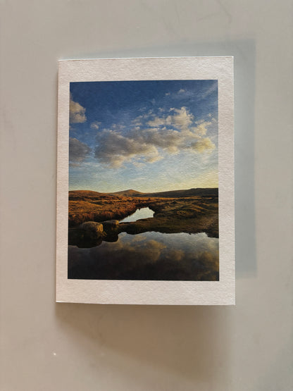 Taw Marsh Reflections, Belstone, Dartmoor