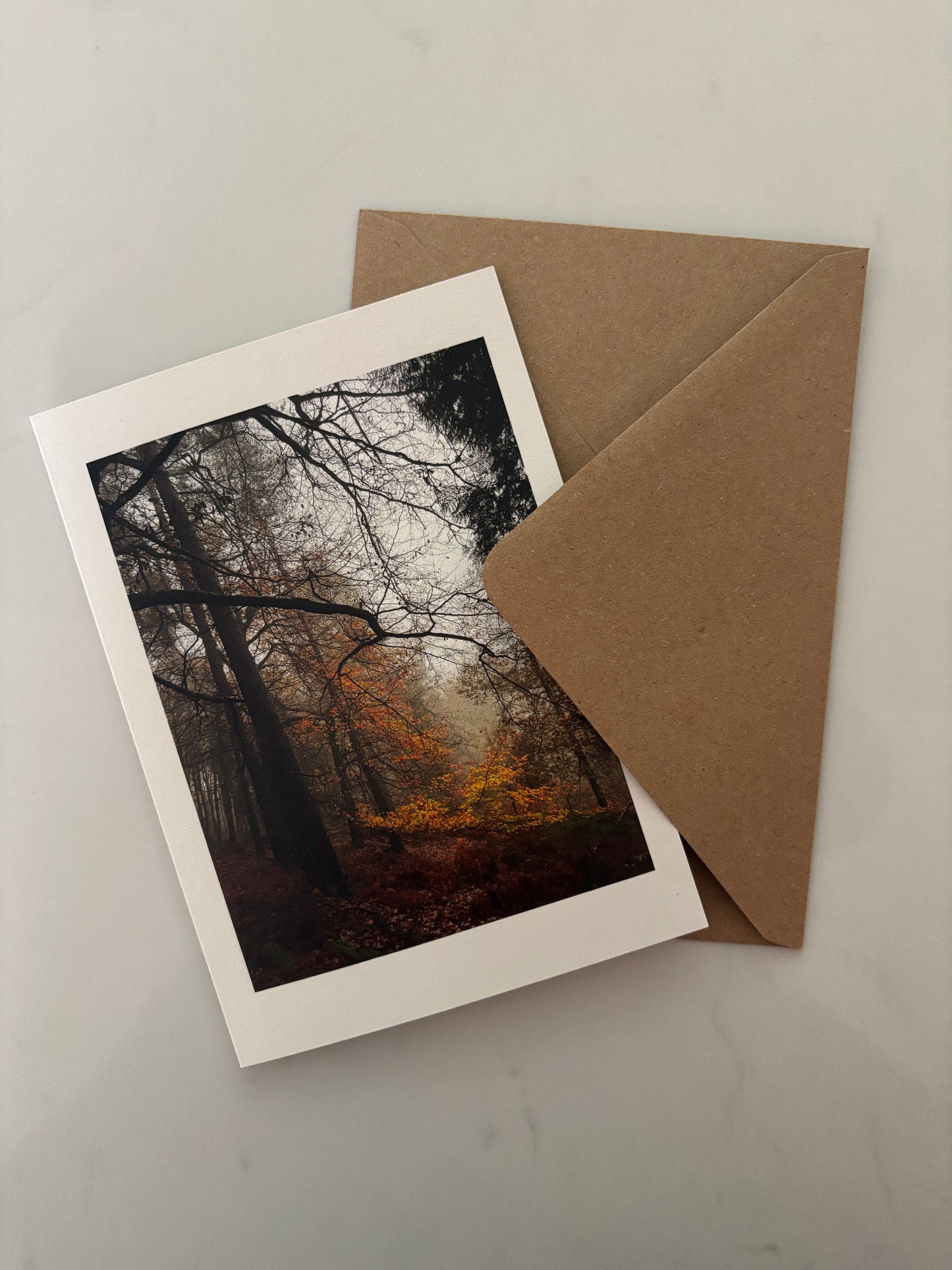 Last Glimmers, Autumn on Dartmoor Greeting Card
