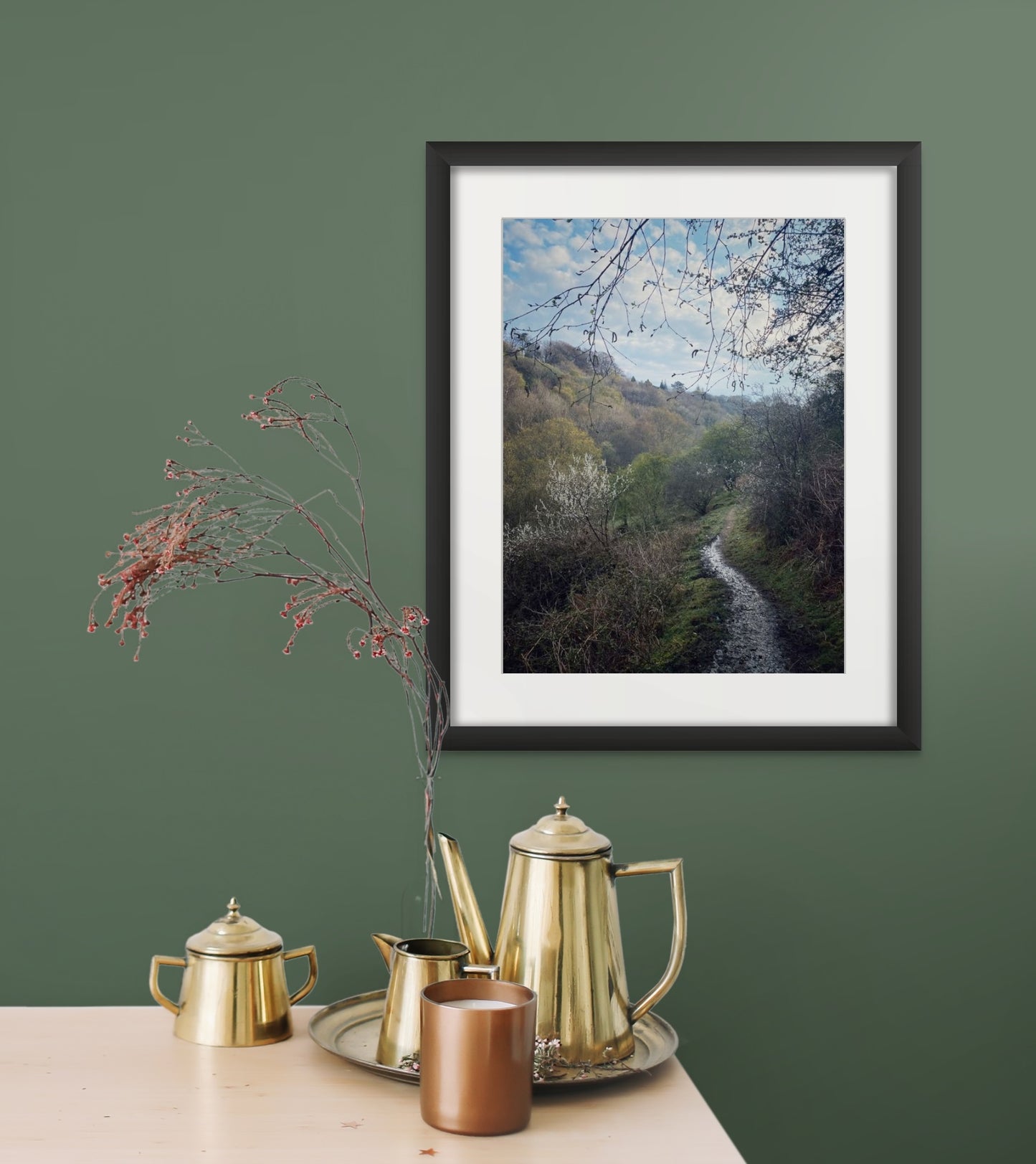 Spring Tracks (Giclée Art Print)